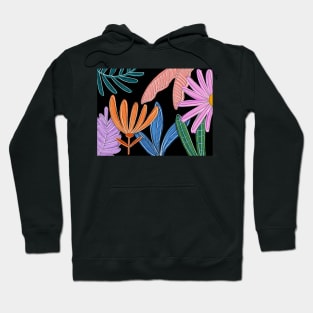 BRIGHT FLOWERS Hoodie